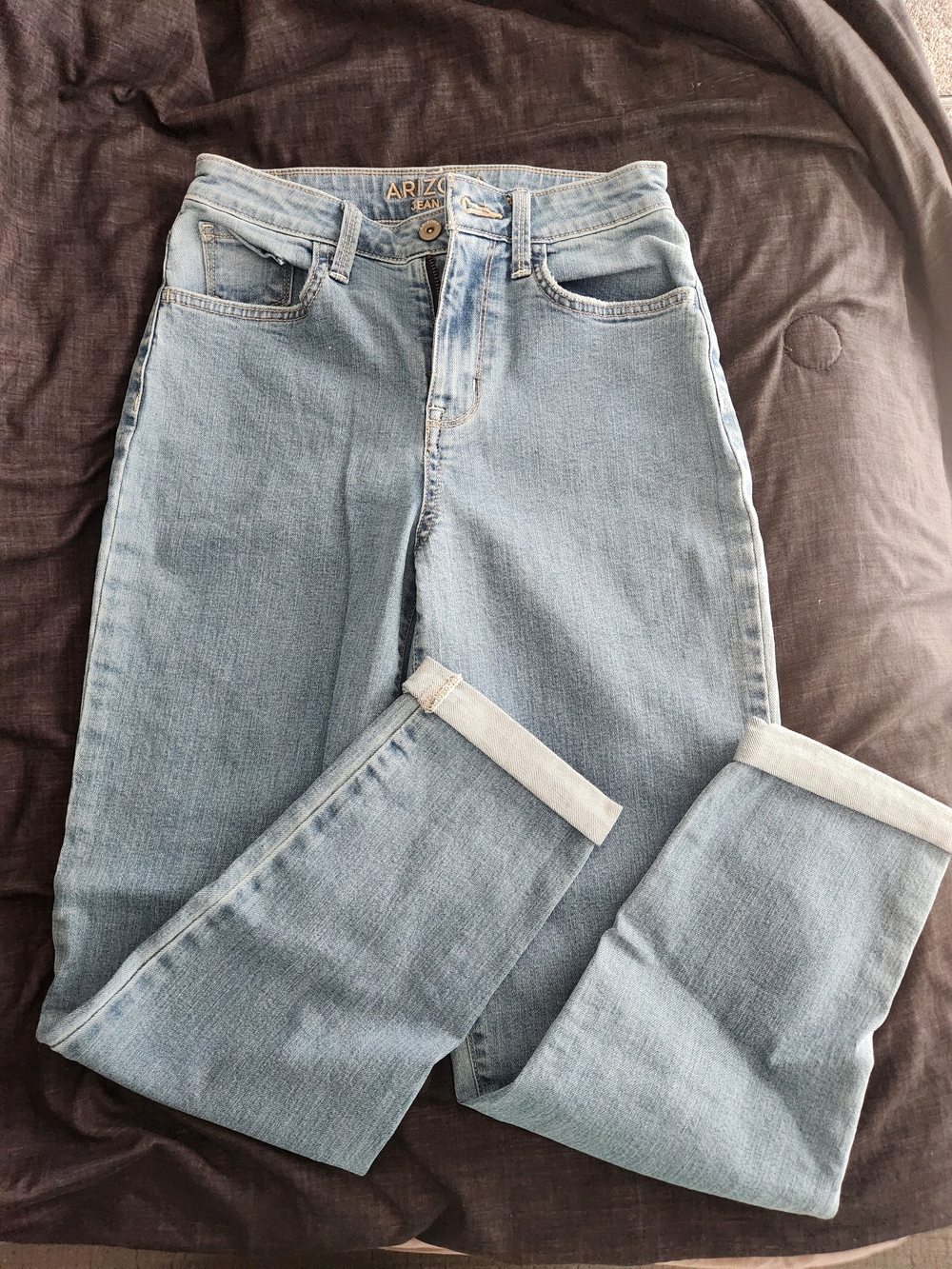 Arizona Jean Company Light Blue High-Rise Women’s Jeans
